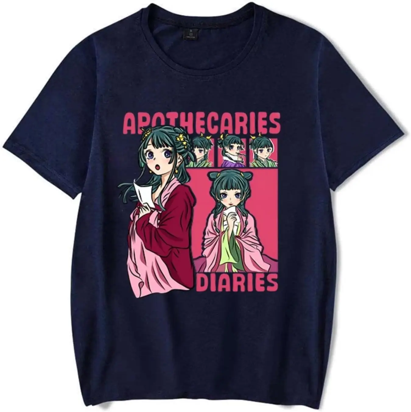 

Fuuny The Apothecary Diaries Printed Unisex Men's Women's Fashion Short Sleeve Maomao Casual Summer Tops Tees