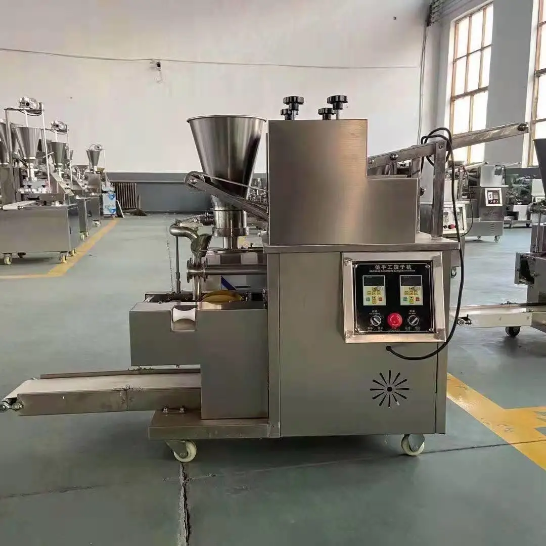 Automatic Samosa Pastelitos Empanada Machine, Highly Efficient Stainless Steel Gyoza Pastel Making Equipment