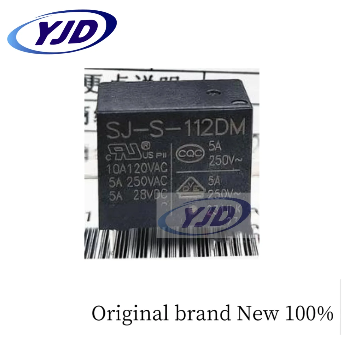 SJ-S-112DM 10A 12VDC NEW Original Spot goods If you need other IC, please consult