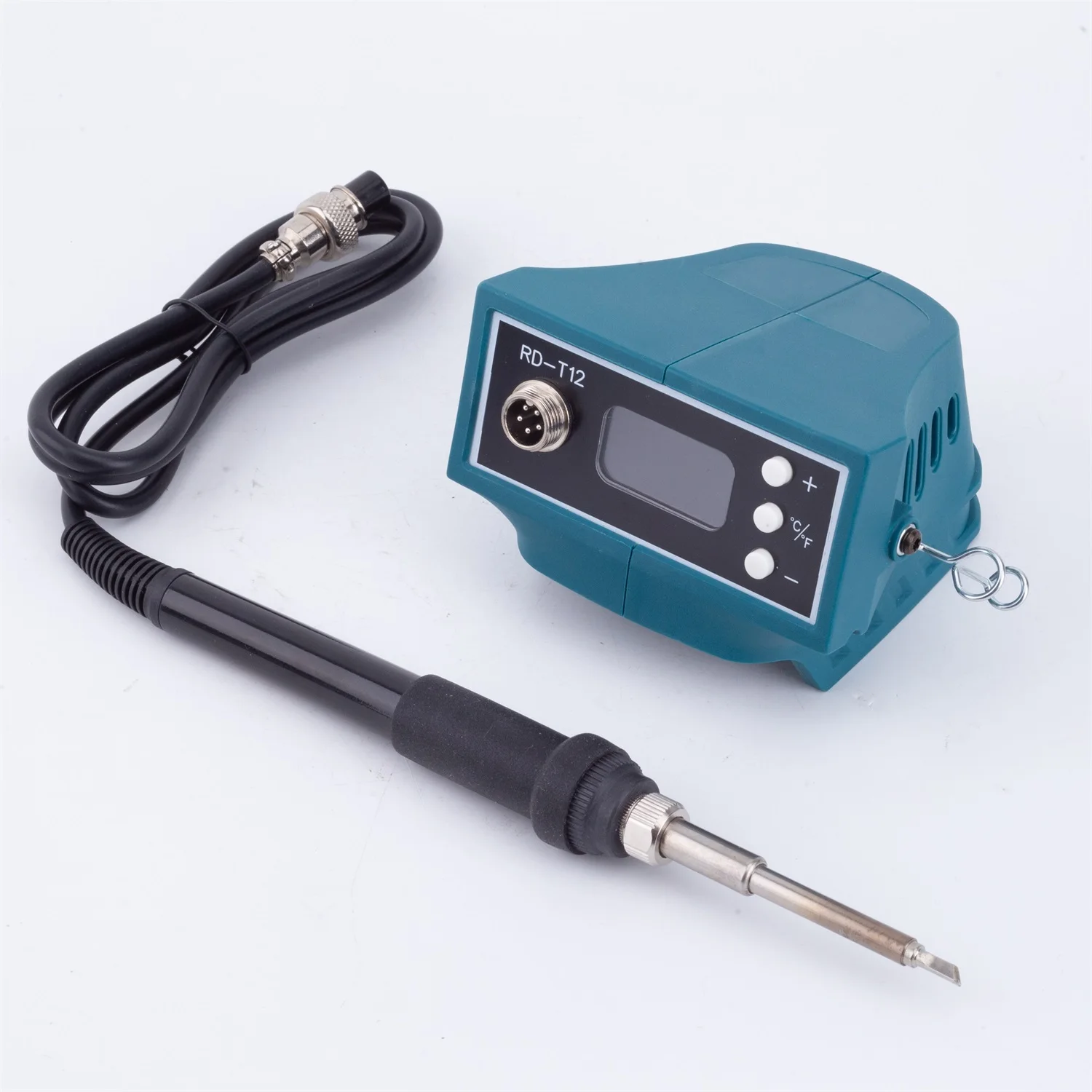 Imagem -06 - Estação de Ferro de Solda sem Fio T12 Solda Elétrica para Makita 18v Bateria de Lítio Ferro de Solda para Reparo Faça Você Mesmo sem Bateria
