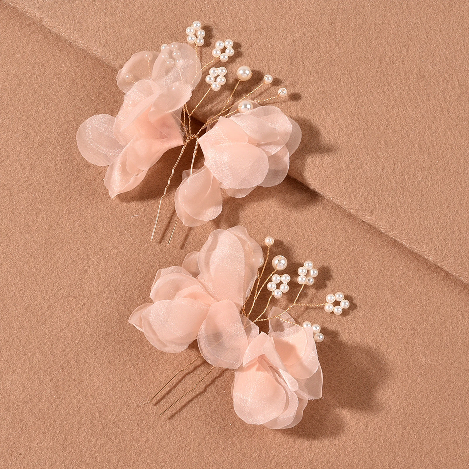 

1PC U Shaped Hair Sticks Forks Chinese Butterfly Hairpins Side Clips Pearls Hair Forks Elegant Women Hair Bun Maker Jewelry