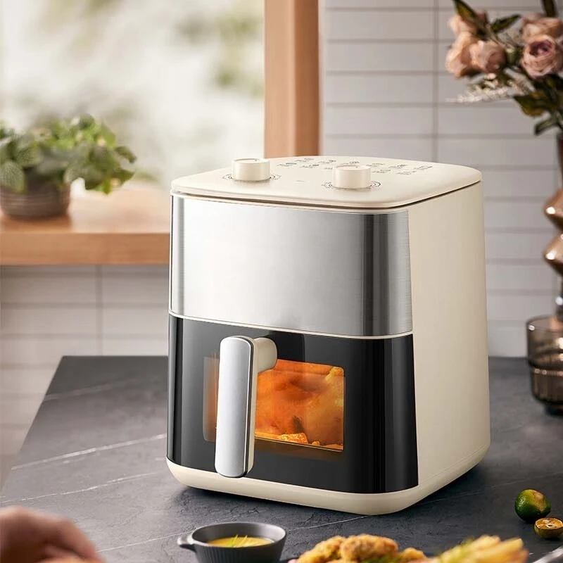 

Air fryer visual no-turn-over household 6.2L large-capacity multi-function electric oven
