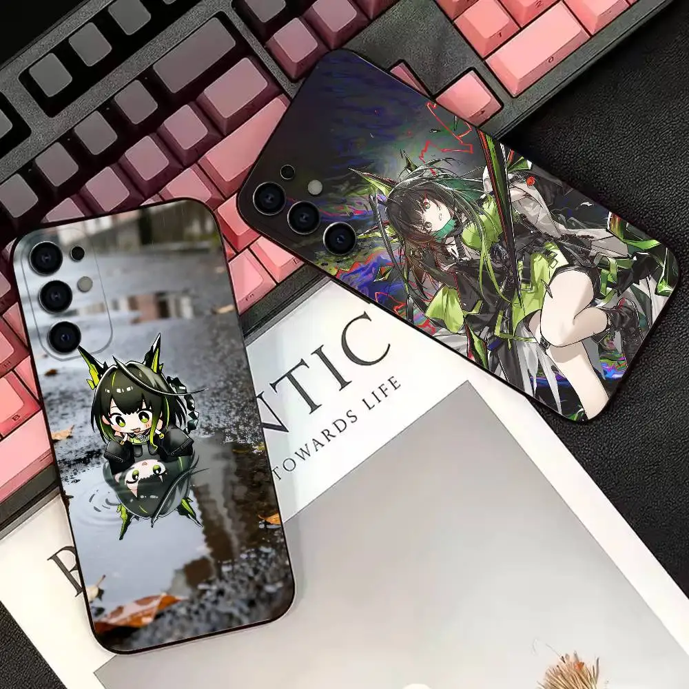 Arknights K-Kal'tsit M-Mon3tr   Phone Case For Samsung S25,S23,S22,S20,S21,S30,Ultra,Plus,Note,5G Black Cover