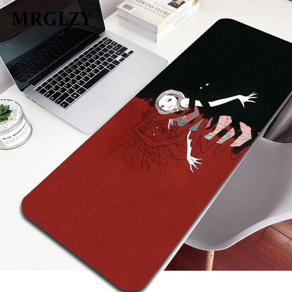 

Horror Manga Junji Ito Laptop Gaming Mice Mousepad Desk Cover Large Mouse Pad Keyboards Mat Anime Mouse Pad Pc Office Slipmat