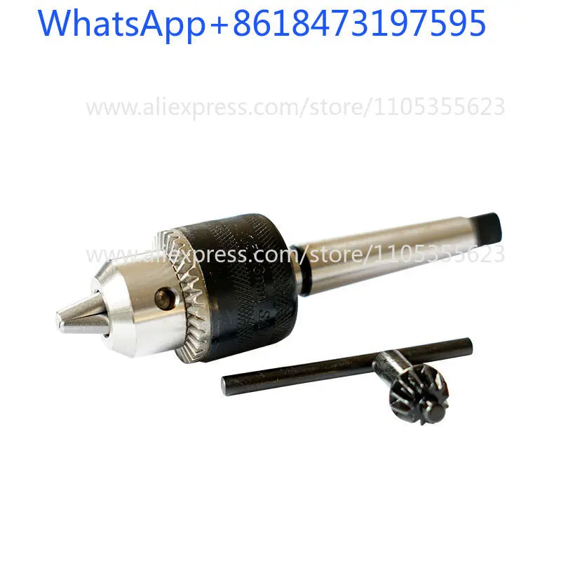 Drill chuck, drill chuck connecting rod, taper shank thread connecting rod MT2