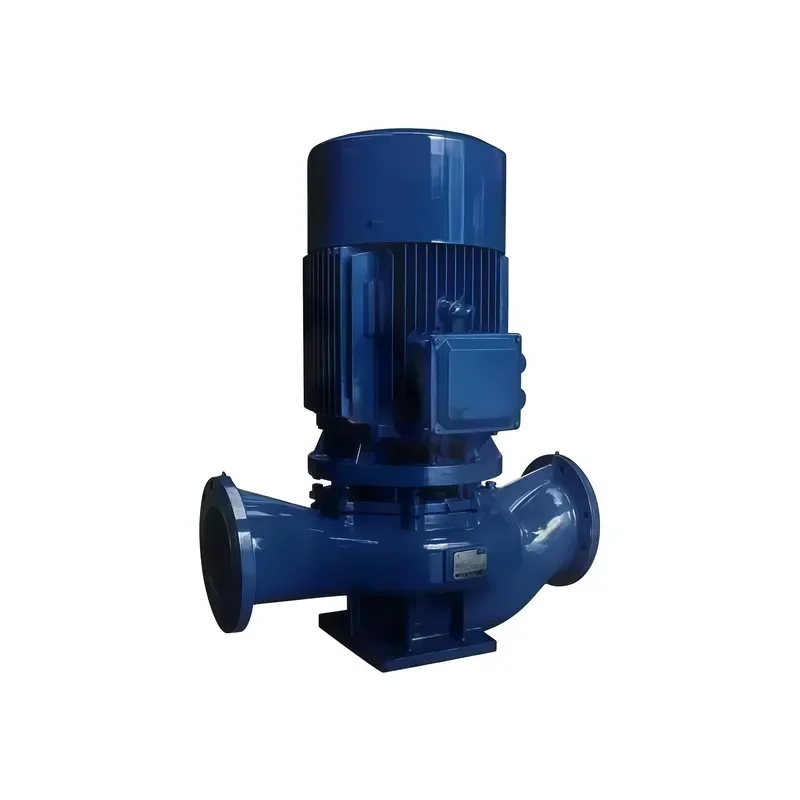 Stainless Steel Vertical Inline Centrifugal Pump High Rise Building Pump Landscape Irrigation Water Pump