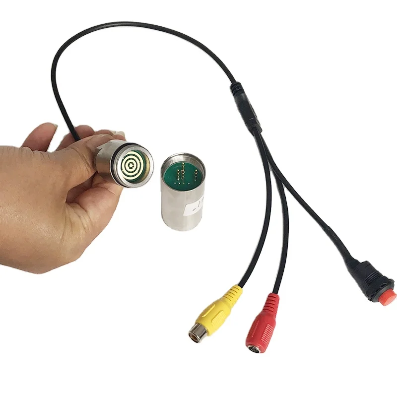 

2MP AHD 316L Stainless Steel Tube Pipe Sewer Drain Duct Downhole Well Seawater Inspection CCTV Marine Camera