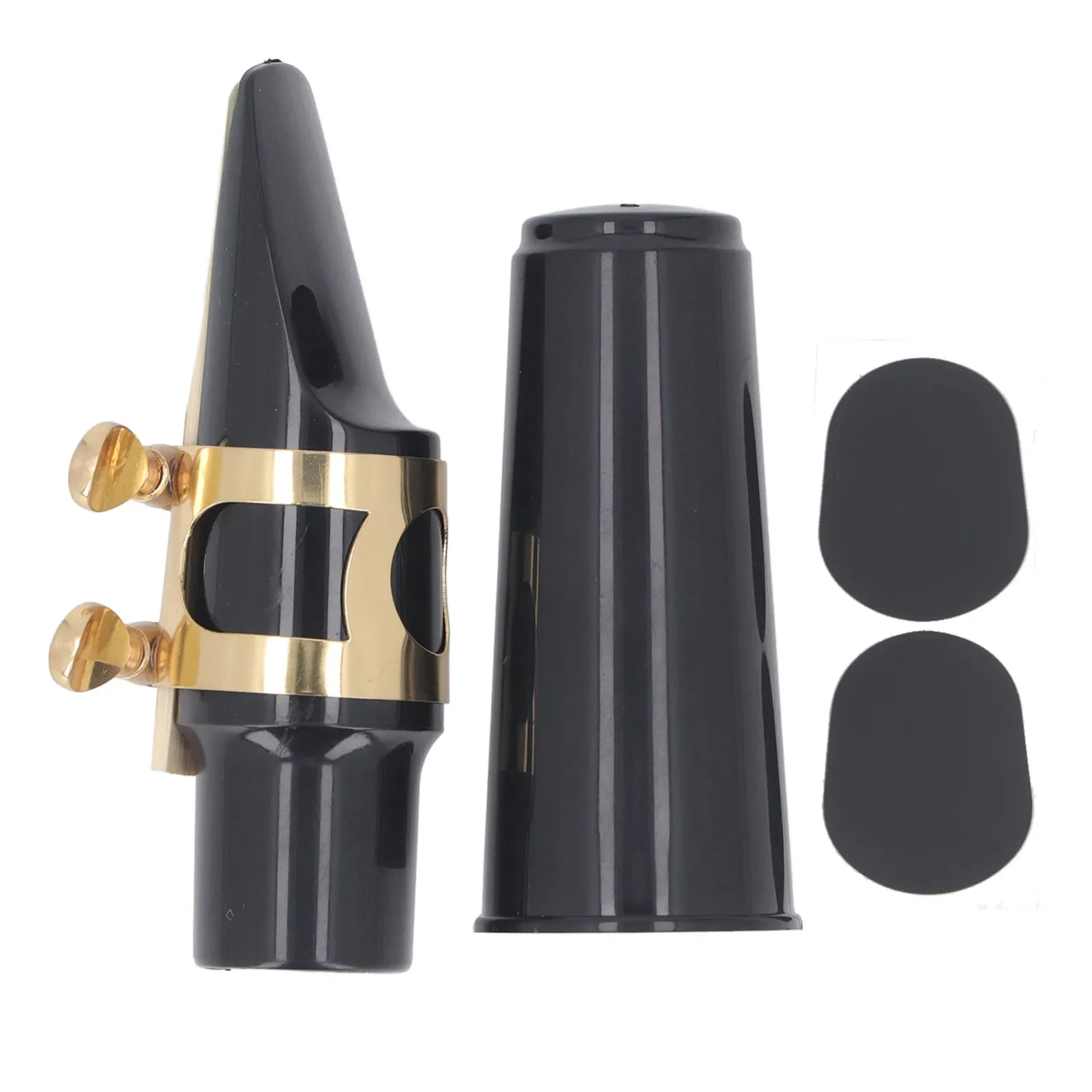 

Alto Saxophone Mouthpiece Kit ABS Structure Metal Buckle Clip 2.5 Reed Sax Mouthpiece Kit