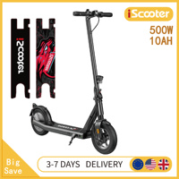 iScooter i9s Electric Scooter 10inch 500W 36V 10AH Electric Scooter 35km/h Foldable  Electric Adult E-Scooters
