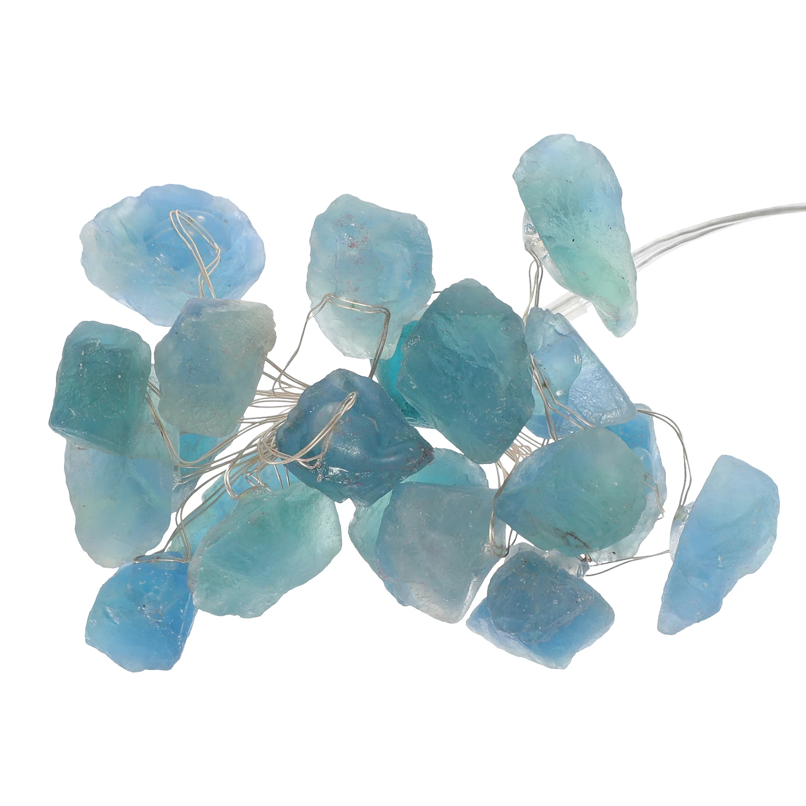 

Fluorescent Stone Crystal Lamp String Christmas Decor Party Decorative Lights Crystals Decorations for Led