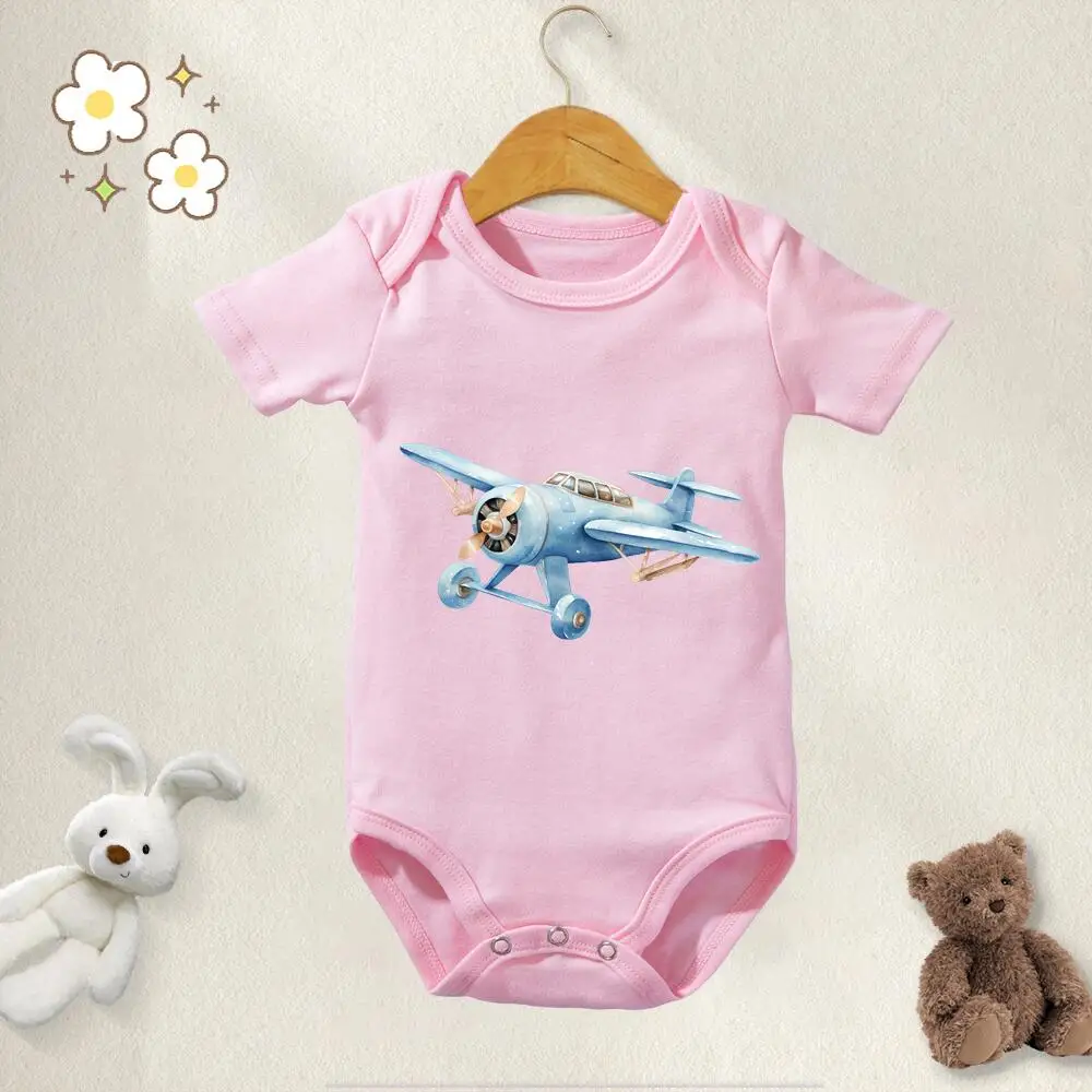 Baby Onesie Boys Girls Romper 100% Cotton Cute Bear Print Jumpsuit Infant Clothing Newborn Costume Baby Clothes