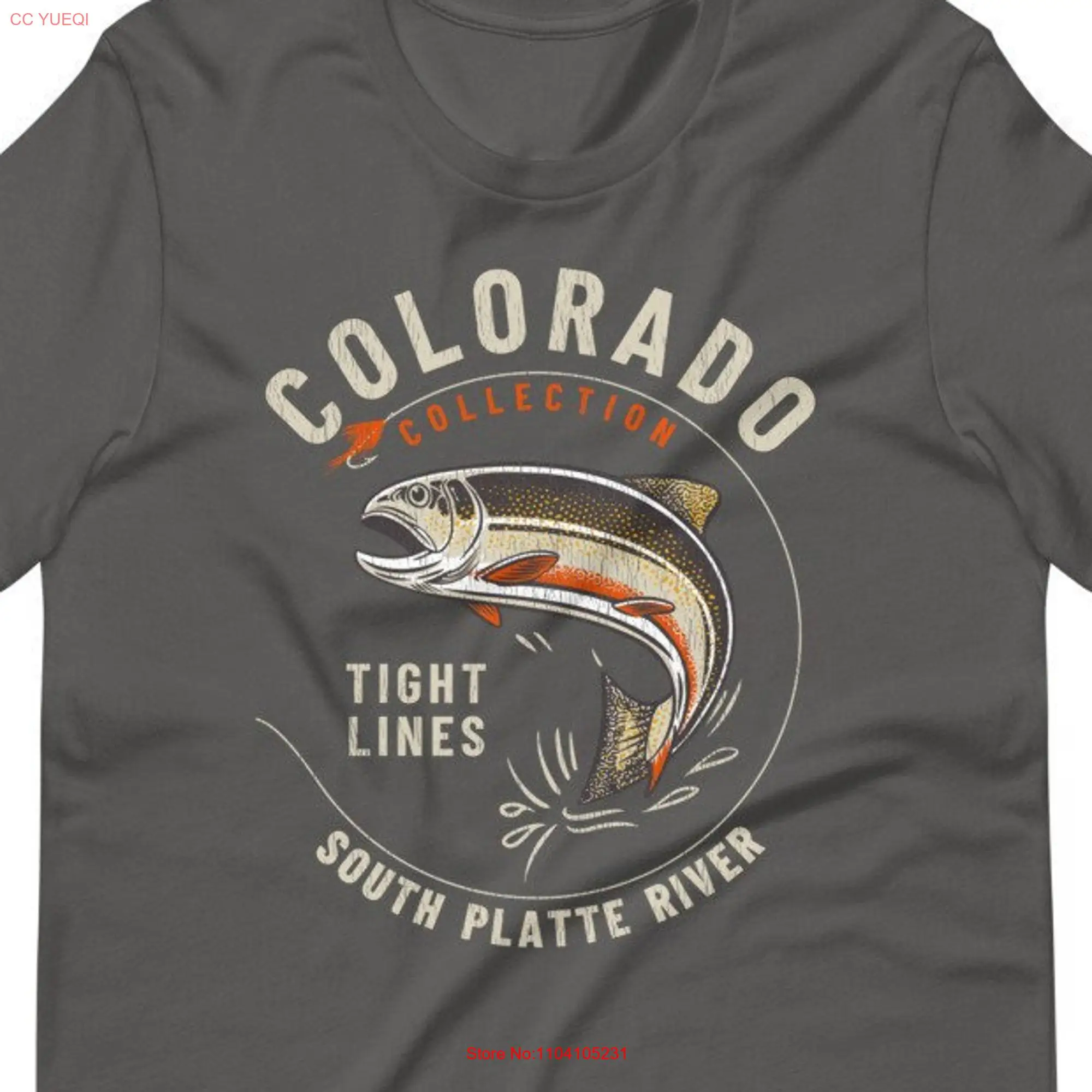 Colorado Fly Fishing T Shirt Dream Stream long or short sleeves