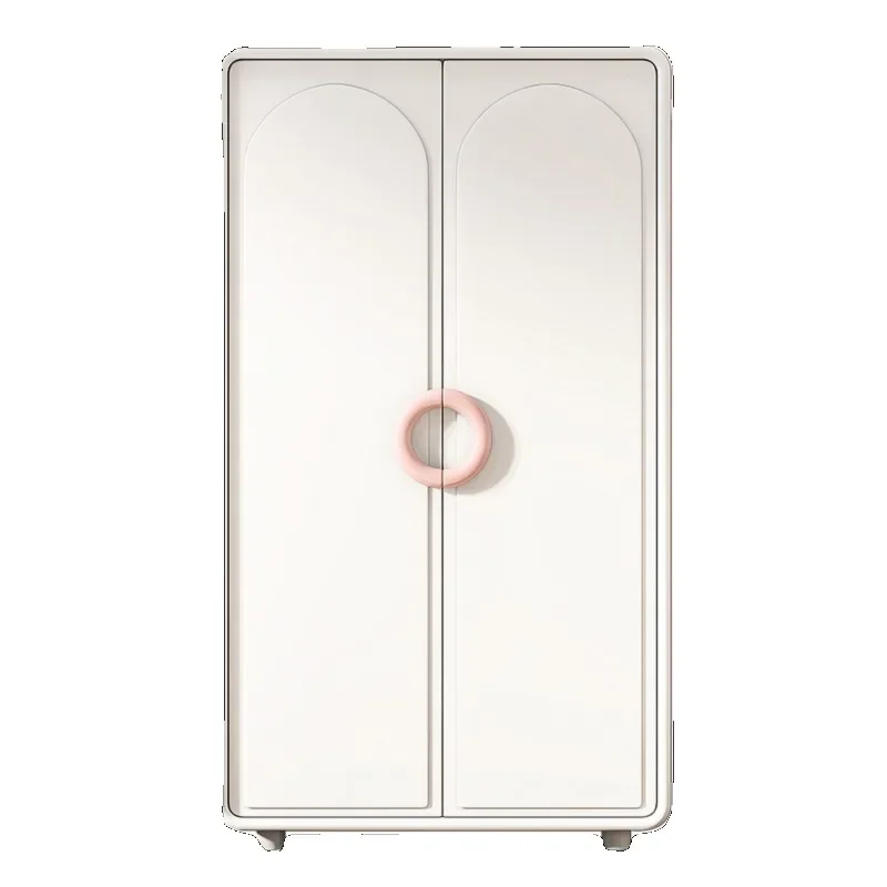 

1Детский шкаф для спальни, бытовой шкаф для хранения из цельного дерева, подвесной шкаф для девочек