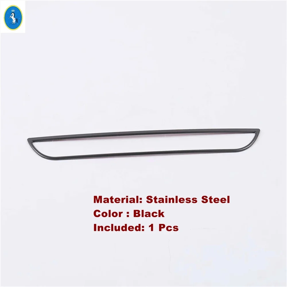 Car Rear Console Air Conditioner Vent Outlet / CD Panel Frame Cover Trim Fit For Mazda CX-5 CX5 2017 - 2023 Exterior Accessories - Image 3