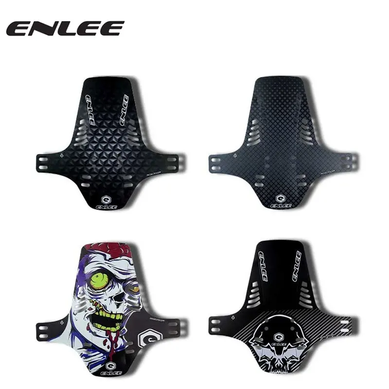 ENLEE Fahrrad Kotflügel Mountainbike Personalisierter Regenschutz DH Downhill Dead Fly Vorderradgabel Schlammentfernung Schnelle Entfernung