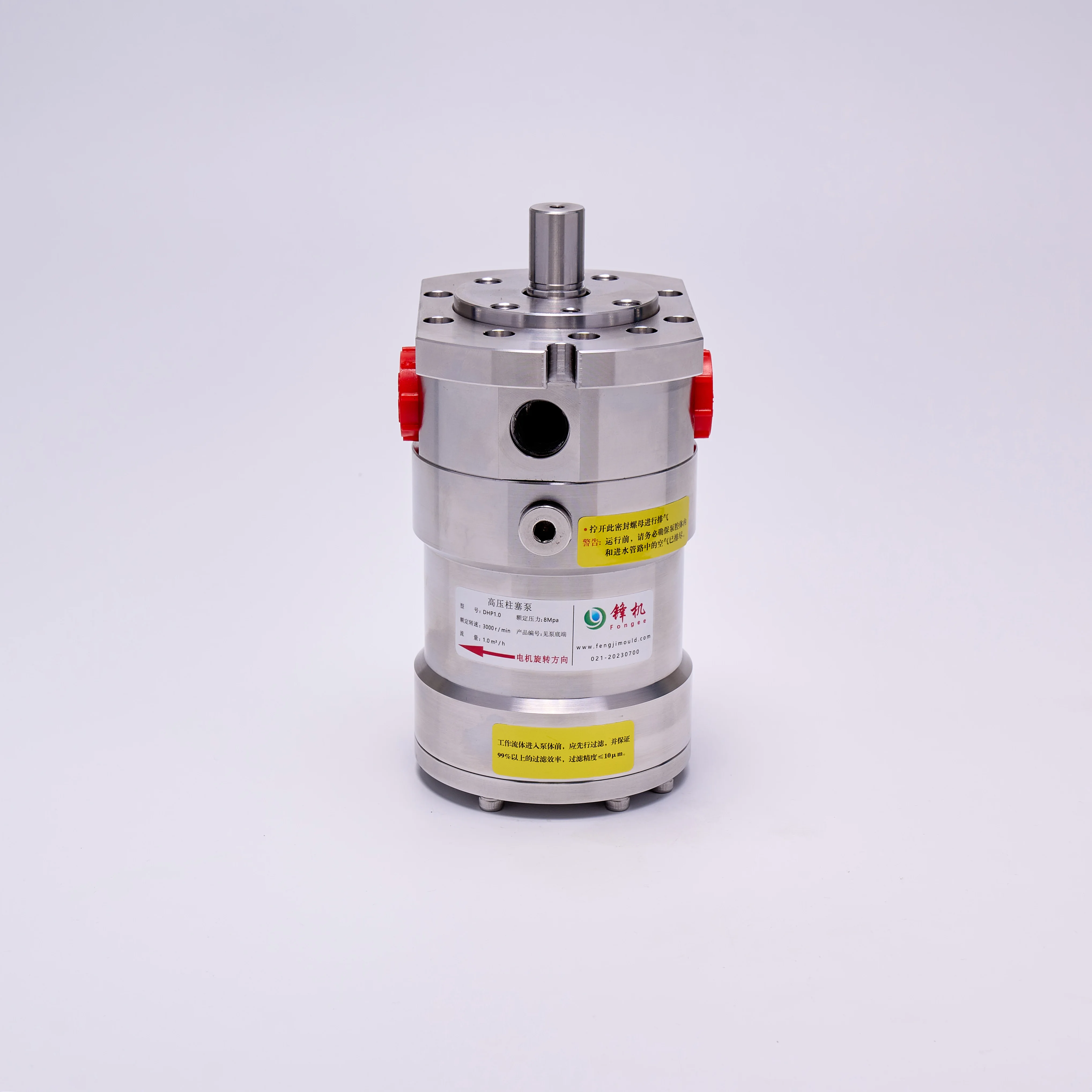 Factory Stock Supply High Pressure Pump with 5 Pistons Duplex and Super Duplex Made SWRO Pump for Sea Water Desalination