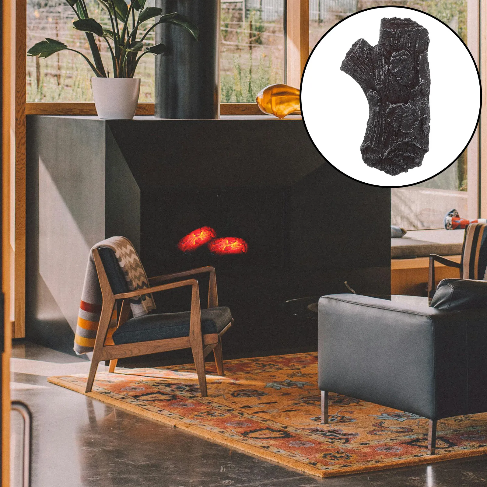 

Электрическая лампа-имитация камина с эффектом мерцающего пламени для круглогодичного создания атмосферы, маленькая настольная лампа-камина