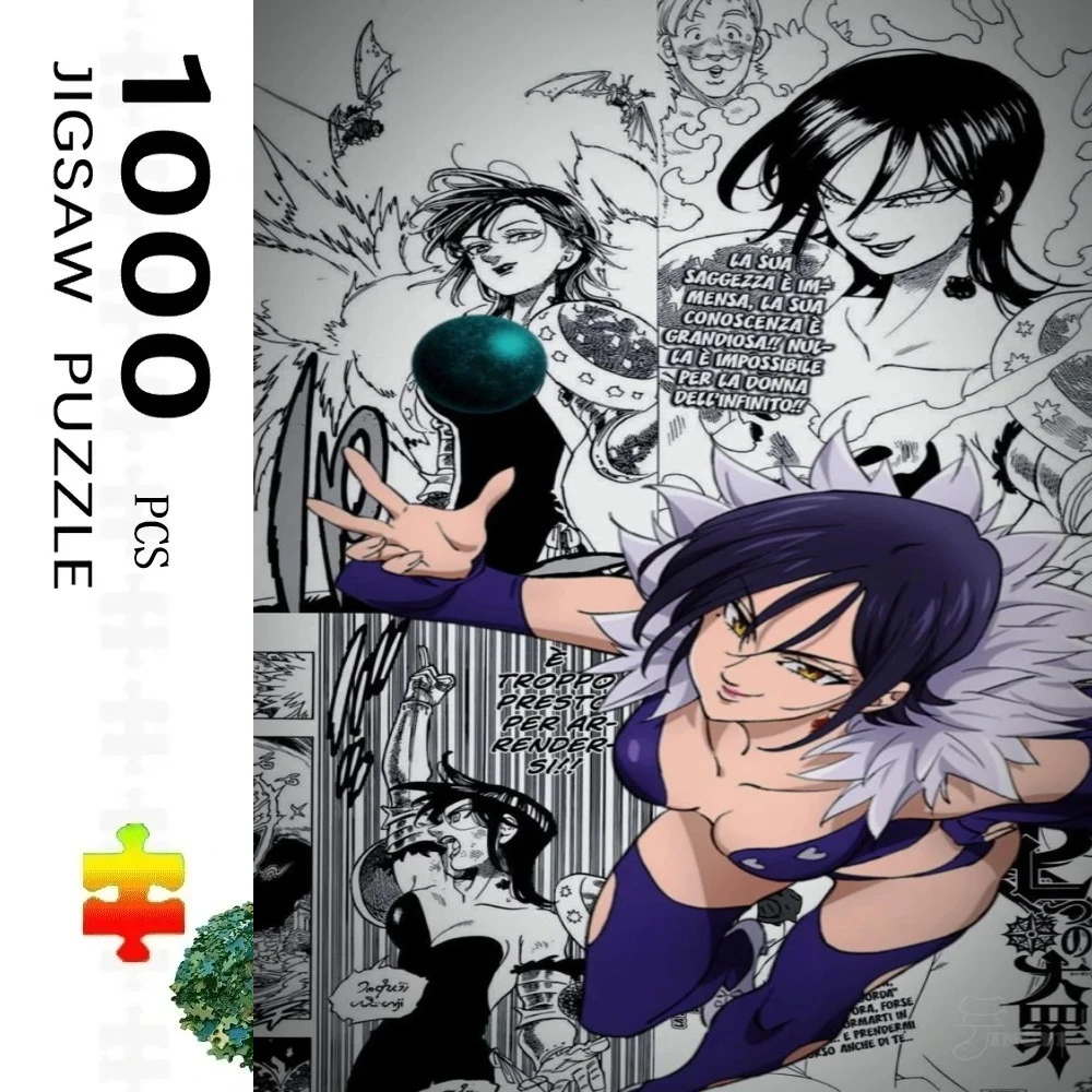 

Adult Jigsaw Puzzle 500/1000 pcs Puzzle Seven Deadly Sins Paper Puzzle Decorative Painting Exercise Brain Thinking