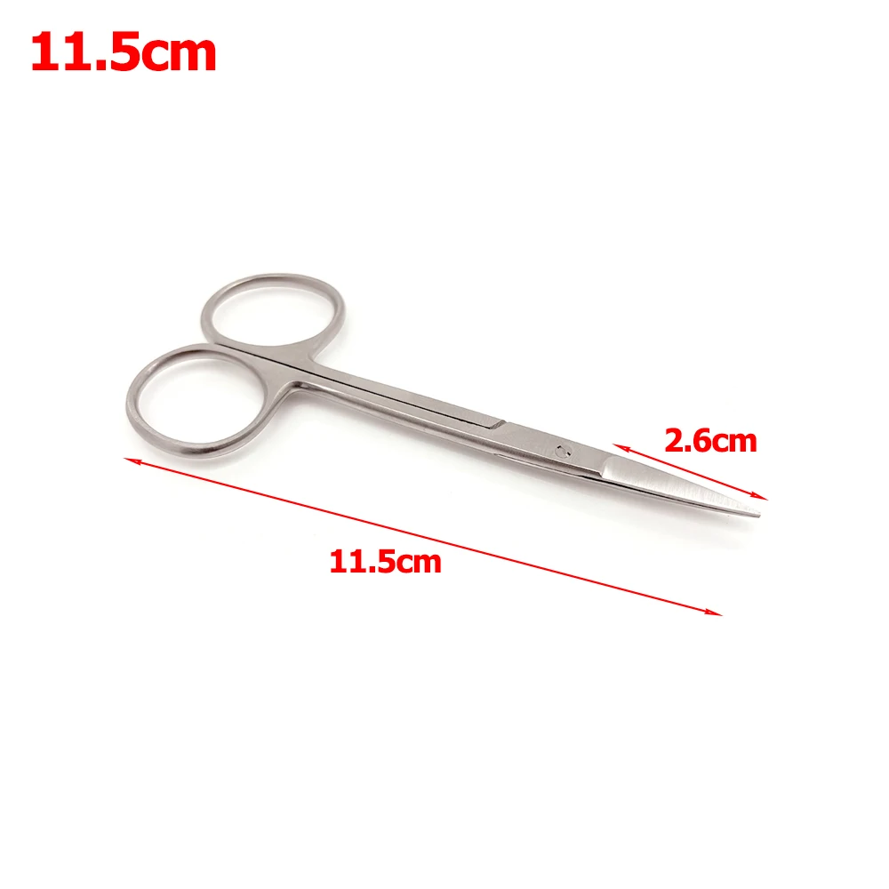 

Ophthalmic Scissors Straight Stainless Steel Dental Surgical Precision Instrument Sterilized Fine Cutting