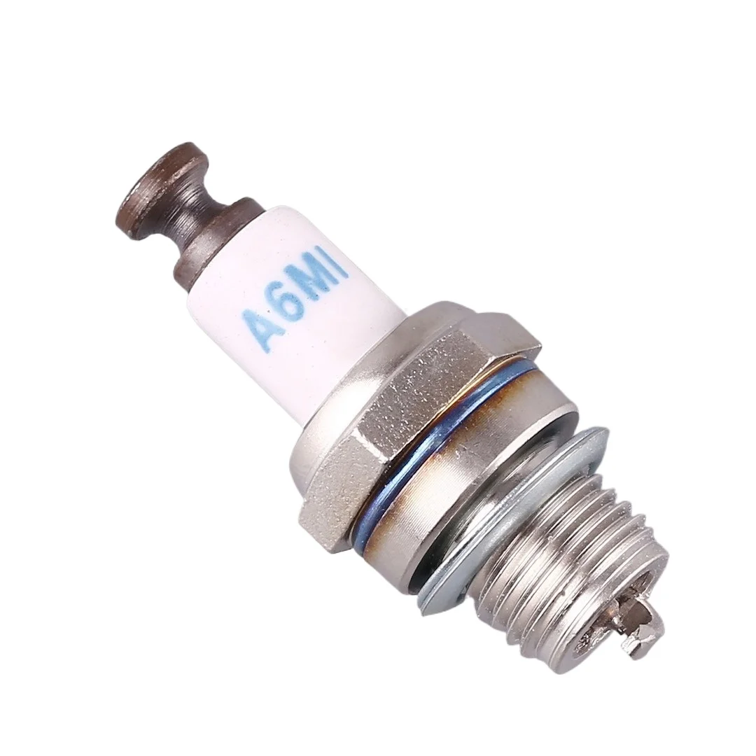 شمعات الإشعال الأصلية للمحرك A6MI رؤوس الإشعال لمحركات RCGF 15BM 20SBM تنطبق على محركات الأجنحة الثابتة للطائرات النموذجية #6