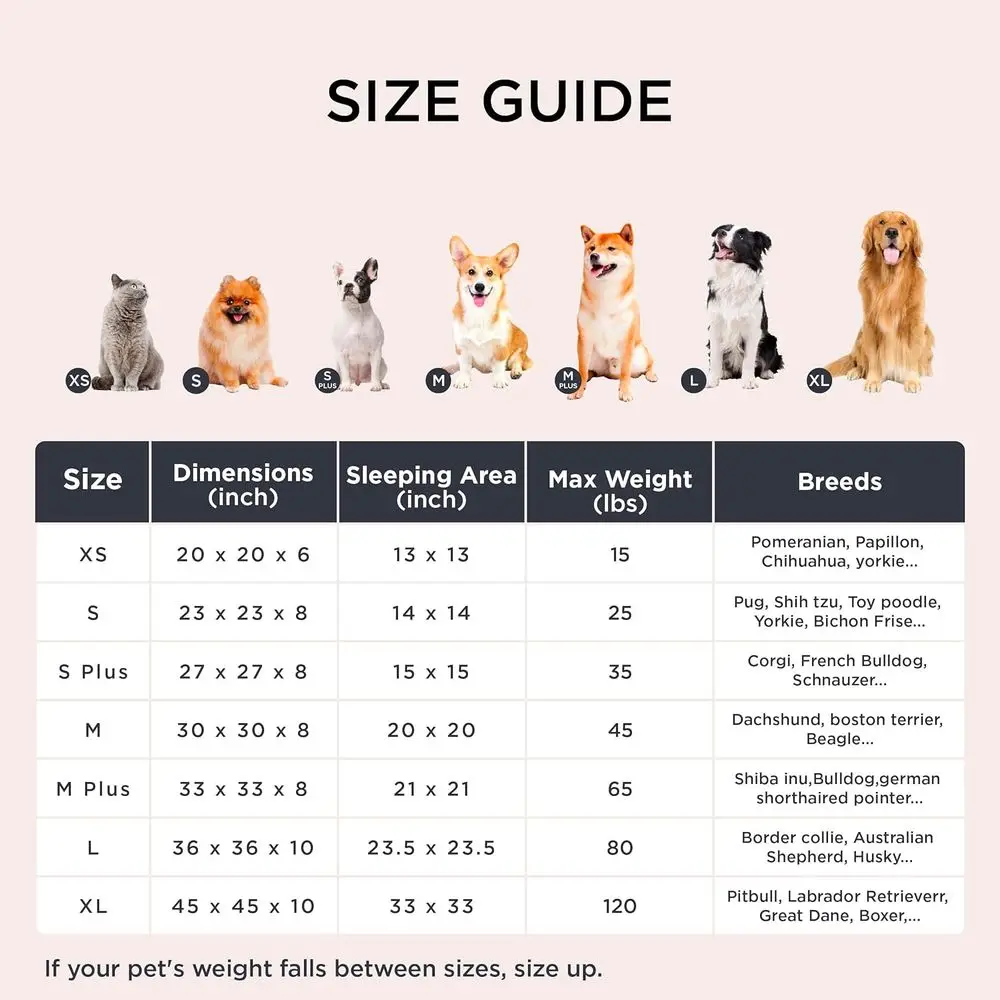 Medium wasbaar donutvormig huisdierbed, 30 roze, pluche namaakbont, geschikt voor honden tot 45 lbs