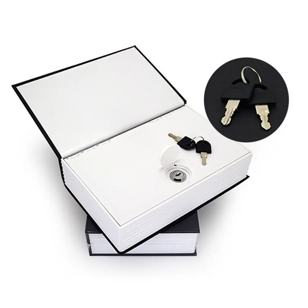 Cassetta di sicurezza salvadanaio libro segreto per monete salvadanaio sicurezza cassaforte nascosta contanti deposito di denaro gioielli armadietto con Password digitale