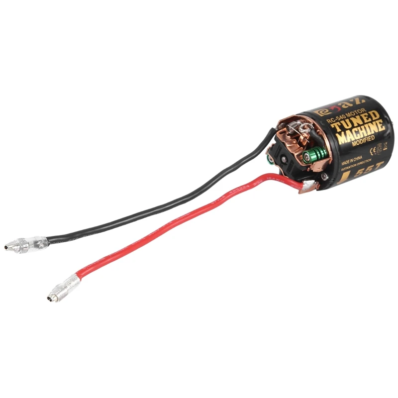 540 Geborsteld Motor Met 1060 Geborsteld Esc 60a 2-3S Lipo Waterdichte Elektrische Snelheidsregelaar Voor Rc 1/10 Crawler Auto