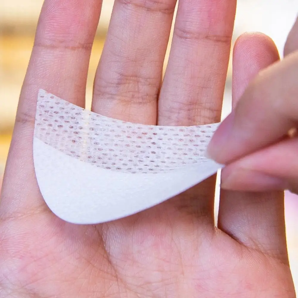 50/150/250 pces remendo de isolamento não tecido descartável remoção de cílios almofadas de olho remendo extensão de cílios adesivo maquiagem dos olhos remover