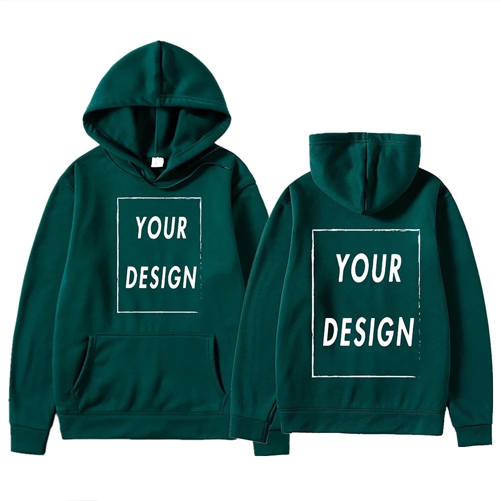 Ihr eigenes Design, Markenlogo/Bild, personalisierbar, überall, für Männer und Frauen, DIY-Kapuzenpullover, Sweatshirt, lässig, Kapuzenpullover, modisch, neu – Detail 15
