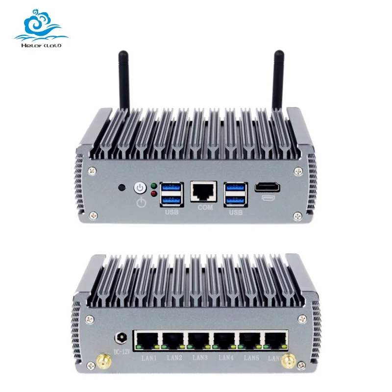 

Mini PC i5-1135G7 4 Cores 8 Threads 6x LAN 2.5G Intel i225V NIC 4x USB RS232 HDMI Mini PCIE GPIO Windows 10 Linux/Ubuntu router