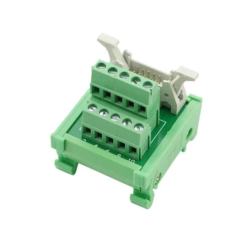 IDC10/14/16/20/24/26/30/34/40/50/60/64 Screw Terminal Block