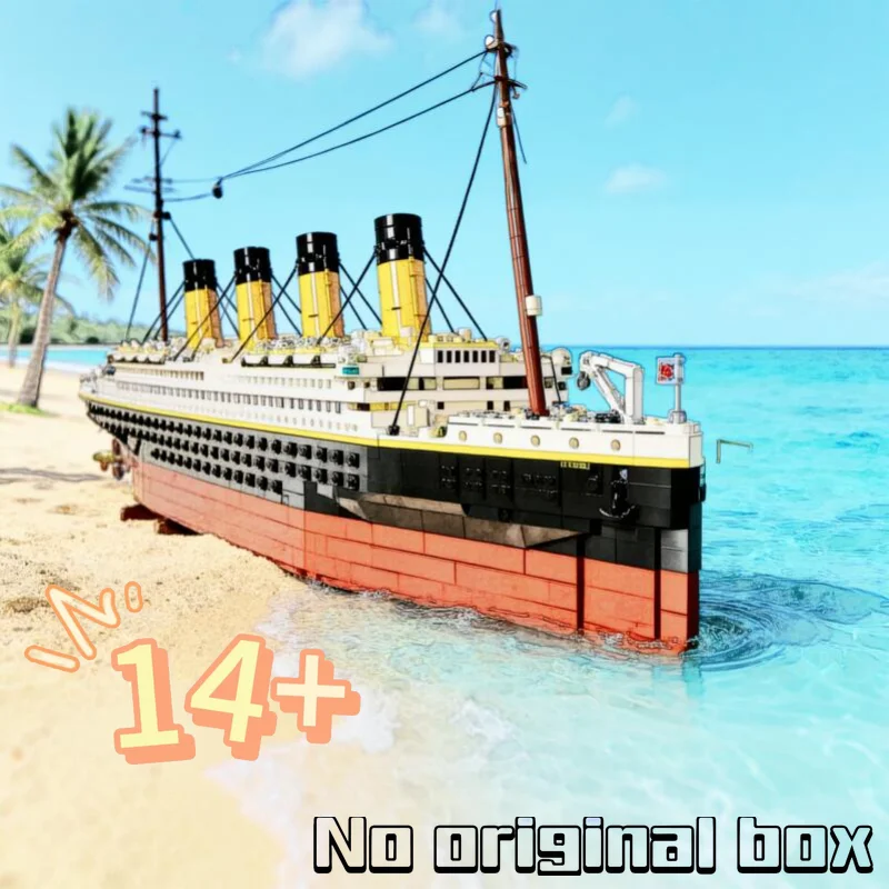 

In Stock Good Sales 9090PCS Home Accessories Compatible 10294 Large Cruise Ship Accessories Children's Birthday Christmas Gifts