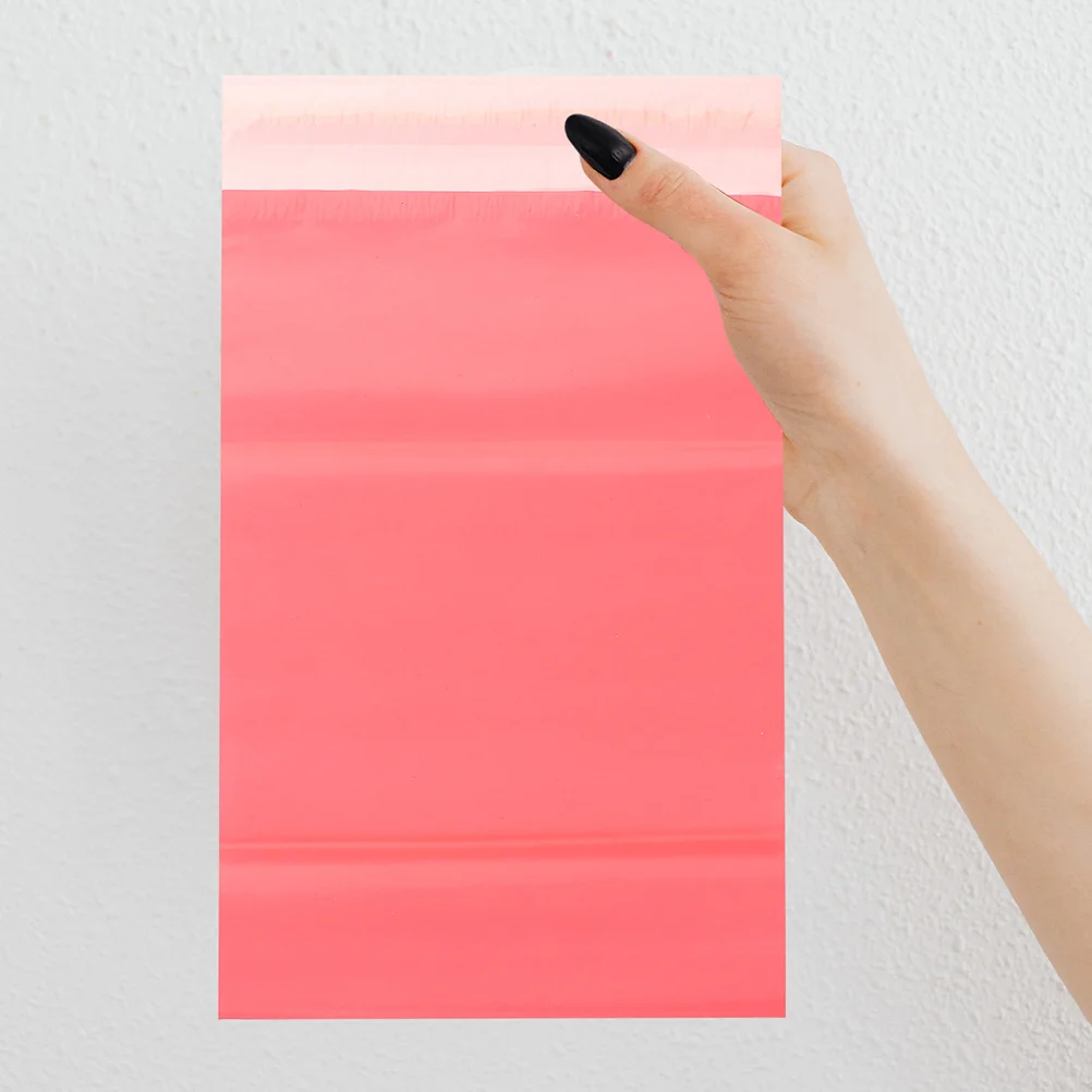 100 個の厚い防水配送袋破れ防止自己シールエクスプレス郵送袋中小企業パッケージ封筒配送用