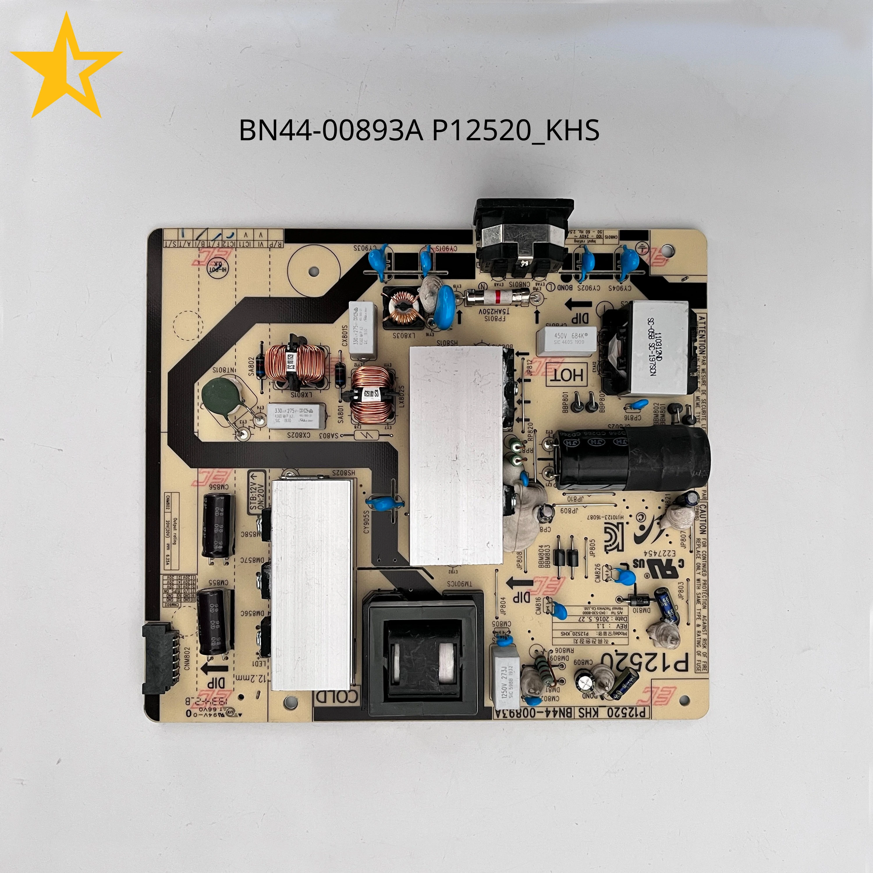 

Original BN44-00893A P12520_KHS Power Supply Board is for LC34H890WJNXZA LC34H890WGUXEN LC34H890WJNXGO LC34H890WJU TV Parts