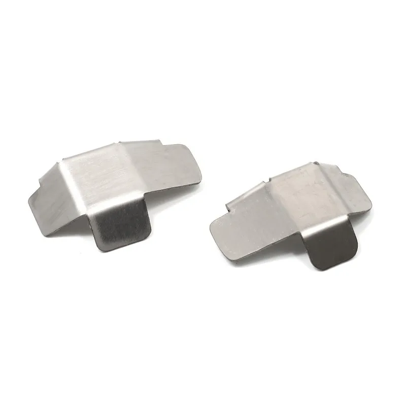 Upgrade Metal Brass Counterweight Armor with Front & Rear Axle Protection for YK4061 Remote Control Car Modification Parts L279 5