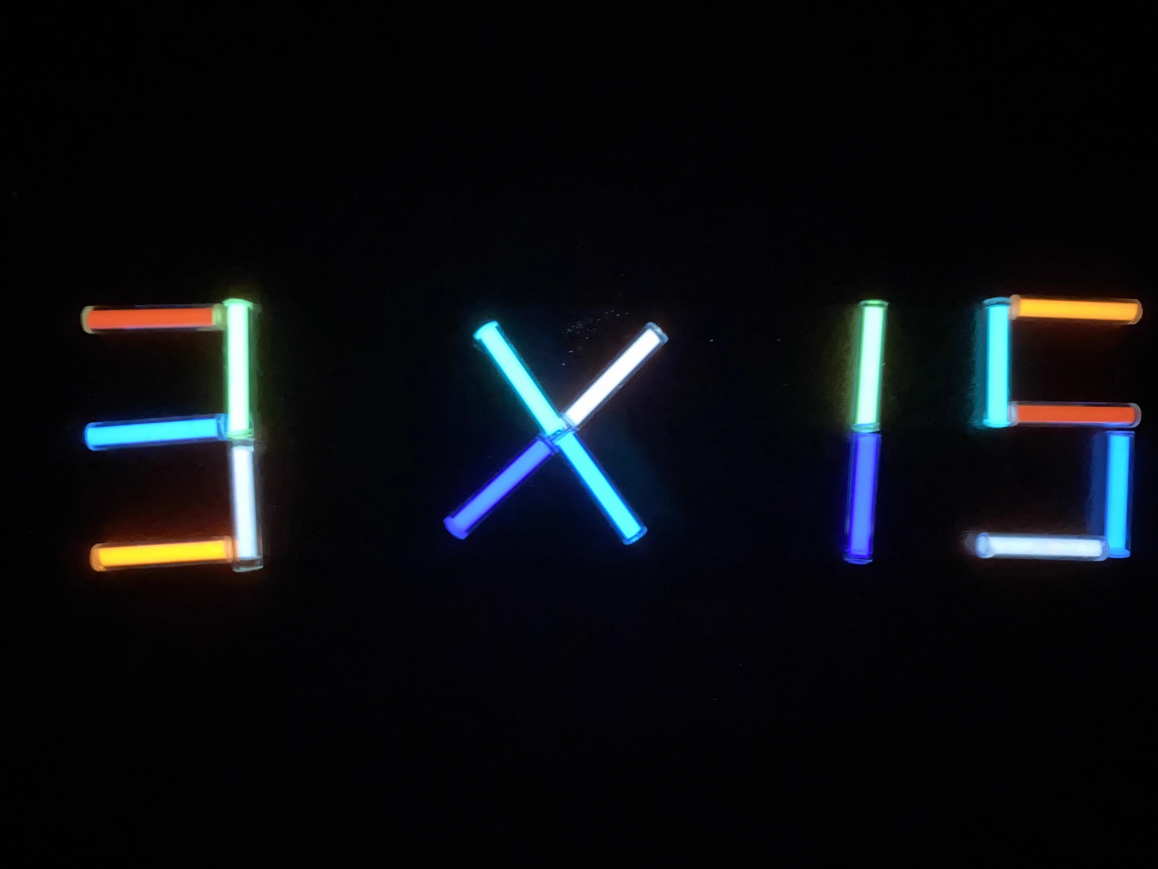 8 แพ็ค 3X15 มม.8 สีแก้วหลอดส่อ - Tritium Gas Tube บทวิจารณ์และราคา