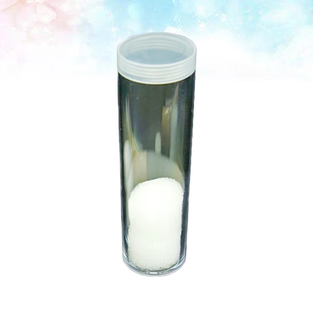

10pcs Commemorative Round Cases Clear Plastic Storage Box Protective Tube Holder Shockproof Sponge Pad Coin Organizer Capsule