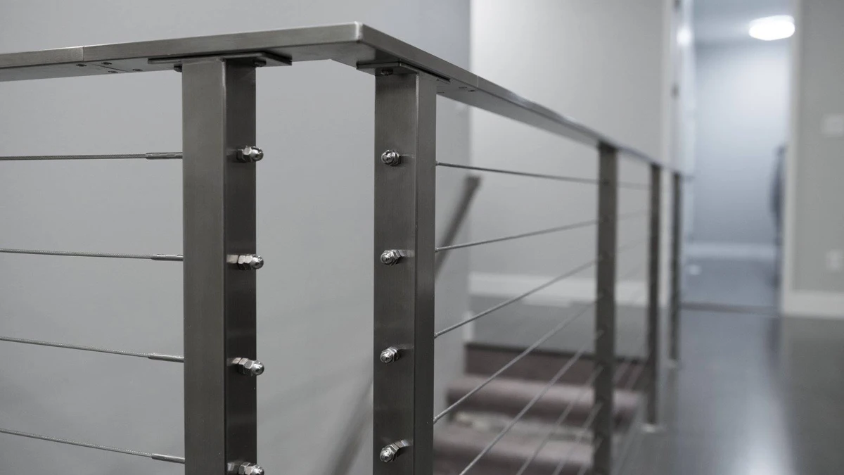 Personalización de pasamanos 316SS, barandilla interior, escalera montada lateral, balcón, Cable DIY, poste de barandilla de alambre