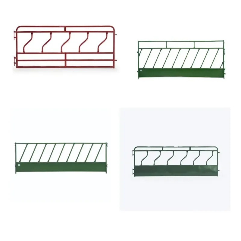 Hot-selling Galvanized Farm Cattle Panels for Sale Cheap Cow Headlock Diagonal Z Feeder Barriers Cattle Livestock