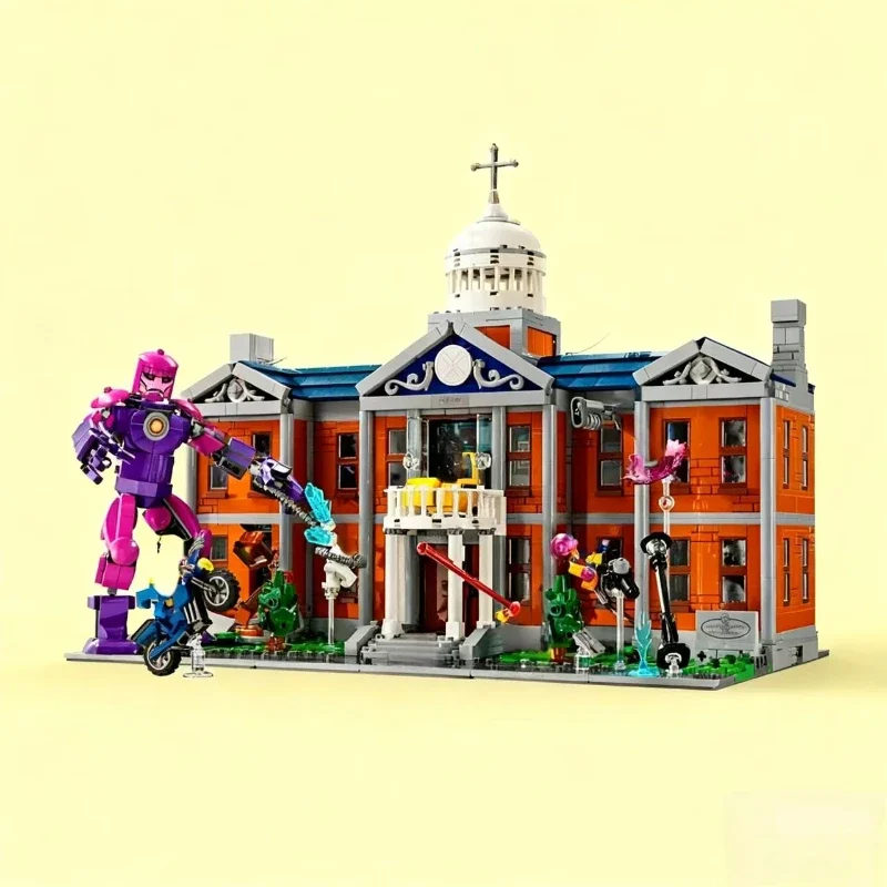 2025 76294 X قصر بطل قاعدة X-القوة مركز القيادة اتجاه التحول بنة الطوب 3093 قطعة لعبة عيد الميلاد هدية عيد ميلاد