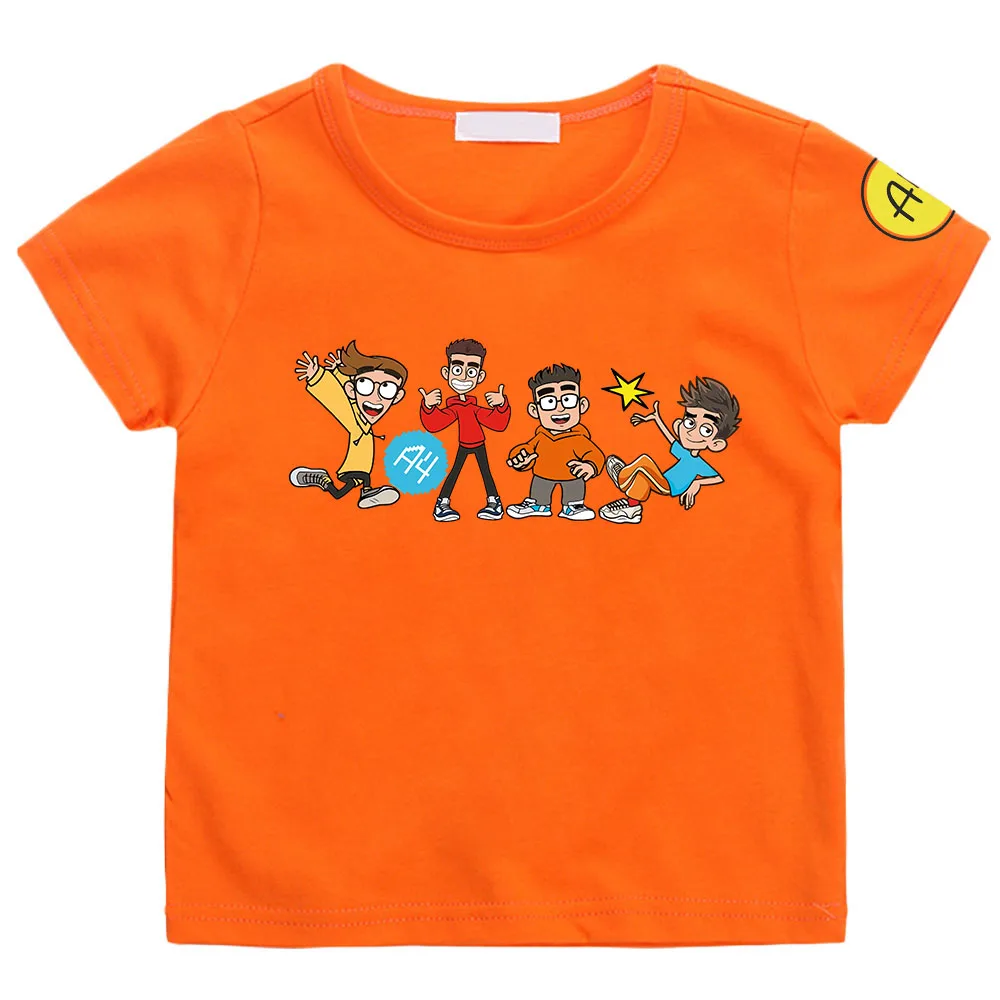 Kid's Merch A4 Lamba T-Shirt for Girls A4 мерч Tops Baby Boy Clothes Women Men's Clothing Summer Short Sleeve T Shirt 100%Cotoon