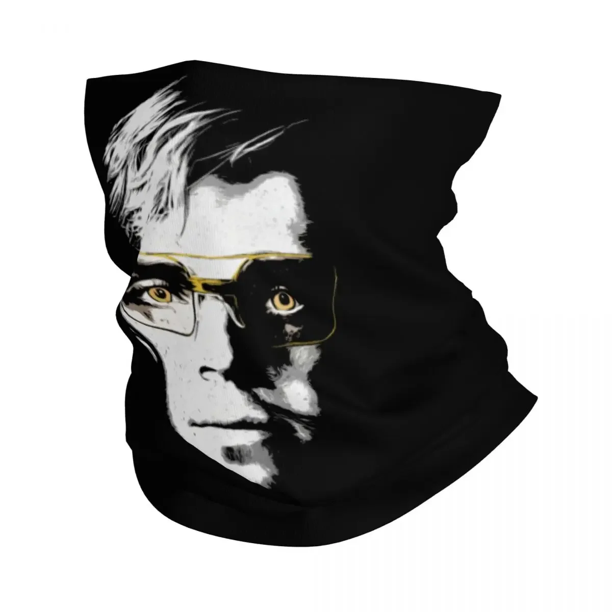 Evan Peters 7.3 Dahmer Bandana scaldacollo stampato passamontagna maschera sciarpa calda copricapo in esecuzione inverno