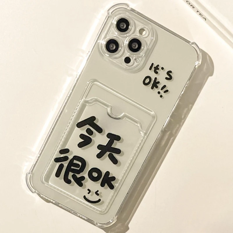 

Creative Card Holder Casing For iPhone 17 Air 16 15 14 Plus 13 12 11 Pro Max Cute Cartoon Wallet Phone Case Soft Back Cover