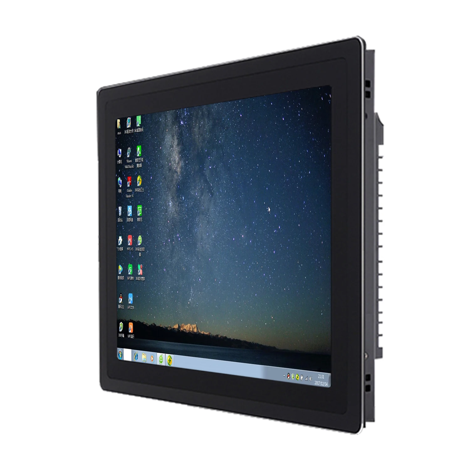 

17 19 21.5 Inch industrial all in one panel pc with resistive touch screen core i3 tablet computer built-in wifi for win10 pro