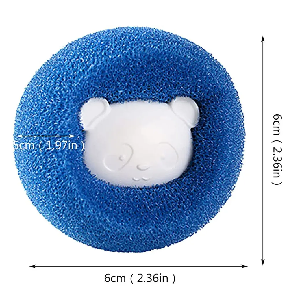 2/4Pcs Pet Hair Remover Reusable Ball Laundry Washing Machine Filter Wool Sticker Cat Hair Remover Pet Fur Lint Catcher Home