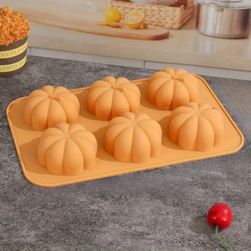 1pc Halloween Harvest 3D Fondant Mold for DIY Pudding Chocolate Candy Desserts Gummy Handmade Soap Aromatherapy Candle