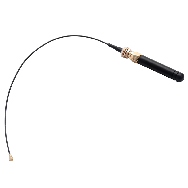 ABZW 12 Buah untuk Antena Lora 868-915Mhz,U.Fl Ke Konektor Sma Antena Kuncir 3Dbi untuk Modul Wifi Esp32 Lora