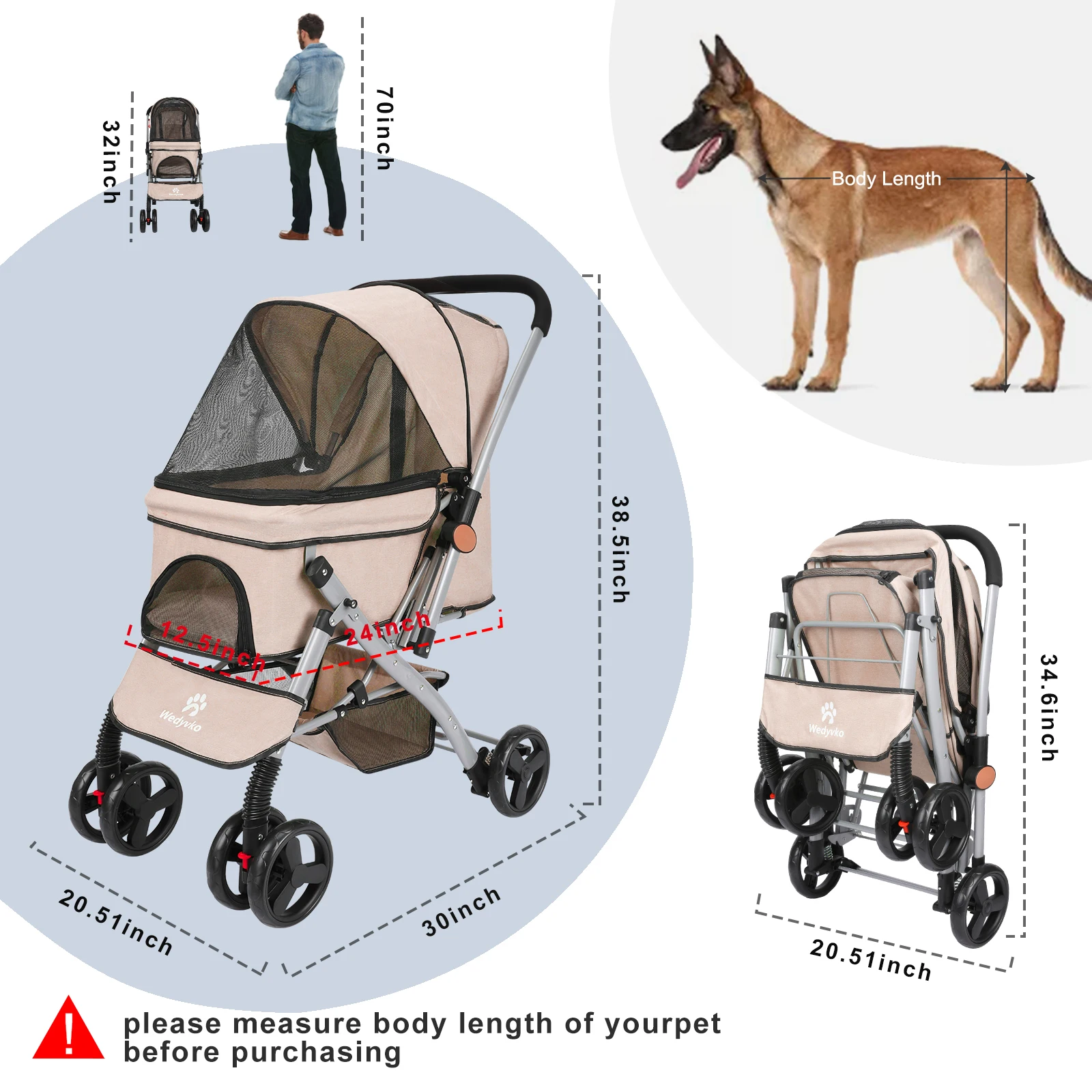 Thumbnail 2 - #31 Popular Pet Strollers Choices