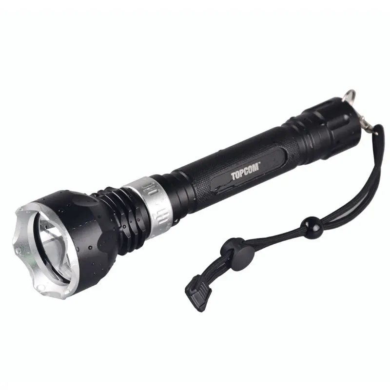 New Arrival ANYGO Powerful LED Diving Flashlight Professional Underwater Torch IPX8 Waterproof Rating Lamp Use 18650 Battery