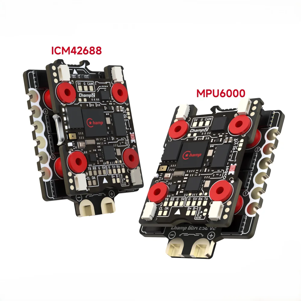 Oxbot Champ2 FPV Stack H743 FC MPU6000 ICM42688 Gyro Built-in RX 60A OX32 ESC Bluetooth Parameter Adjust Racing Drone Parts
